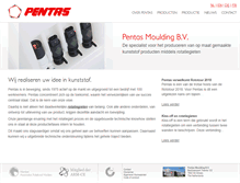 Tablet Screenshot of pentas.nl